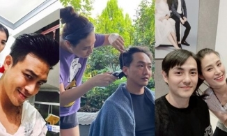 Các cô vợ showbiz Việt khoe tài thợ cạo mùa dịch: Đàm Thu Trang hay Thúy Diễm giành giải 'cây kéo vàng'?