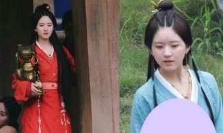 Tạo hình của Triệu Lộ Tư trong 'Tinh hán xán lạn' lộ cả vùng trán và da đầu