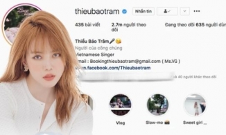 Lùm xùm 'trà xanh' hạ nhiệt, Instagram của Thiều Bảo Trâm cũng hạ luôn hàng chục nghìn follower