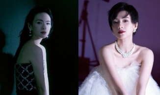 Chương Tử Di toát lên khí chất quý tộc với kiểu tóc ngắn trên tạp chí ELLE