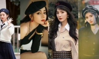 Mỹ nhân Hoa ngữ với tạo hình đội mũ nồi: Ai sang hơn Địch Lệ Nhiệt Ba?