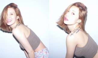 HyunA đẹp sáng cả khung hình với kiểu tóc ngắn mới 