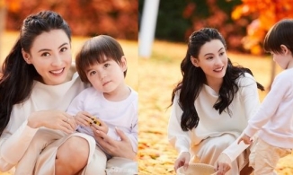 Trương Bá Chi hiếm hoi công khai diện mạo con trai út 3 tuổi