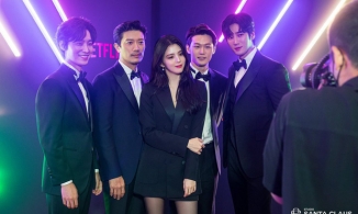 Khoảnh khắc đắt giá nhất LHP Busan: Han So Hee như nữ thần đứng giữa dàn tài tử 'My Name'