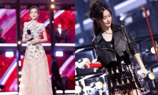 Angelababy biến hình từ 'công chúa' thành 'rock girl' trong phút mốt
