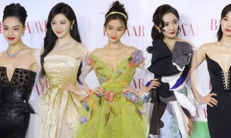 Dàn mỹ nhân đọ sắc thảm đỏ Bazaar: Dương Mịch kiêu sa, Angela Baby hở bạo