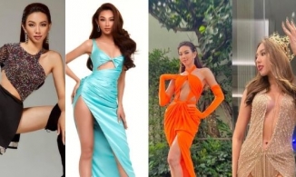 Netizen 'nín thở' vì độ hở của những trang phục Nguyễn Thúc Thùy Tiên trình diễn tại Miss Grand 2021