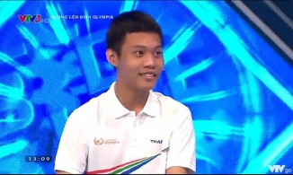 Nam sinh Olympia chuyên Lý đạt 9,8 điểm tổng kết Toán, tính nhẩm nhanh như gió