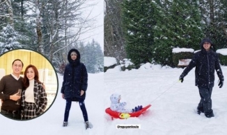 Hà Tăng khoe loạt ảnh chưa từng công bố với ông xã Louis Nguyễn 