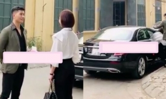 Lộ clip tình trẻ Lệ Quyên thân mật đưa đón Huyền Lizzie  