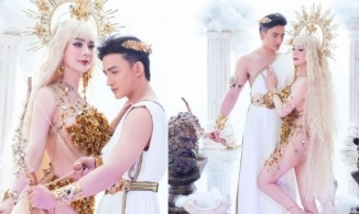 Lâm Khánh Chi hóa nữ thần 'hở bạo' e ấp cạnh trai trẻ giữa ồn ào ly hôn