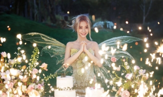 Angelababy như gái mới lớn khi hóa trang thành Tinker Bell trong tiệc sinh nhật tuổi 33