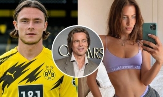 Tình cũ gợi cảm của Brad Pitt  hẹn hò ngôi sao bóng đá