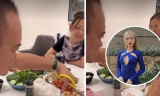 Không chỉ được mẹ chồng 'cưng như trứng', Xoài Non còn được bố chồng chăm từng miếng ăn