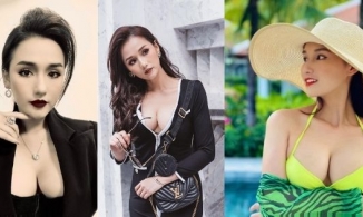 Lã Thanh Huyền tuyên bố sống 'khép kín' nhưng gu ăn mặc thì hở vòng 1 đến đỏ mặt