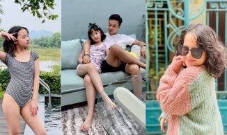 Sao nhí 'Bố ơi mình đi đâu thế' nhà diễn viên Hồng Đăng: 11 tuổi tự tin mặc áo tắm khoe dáng