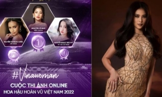 Nam Anh giành chiến thắng cuộc thi ảnh online Hoa hậu Hoàn vũ Việt Nam 2022