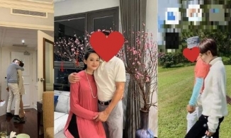 NÓNG: Rầm rộ loạt ảnh Hiền Hồ ôm tình tứ đại gia U60 giữa ồn ào 'mượn chồng'