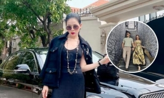 Đứng bên xế hộp 20 tỉ tự sắm, Lệ Quyên triết lý về hạnh phúc của người được yêu 1 cách công khai