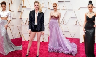 Những trang phục ấn tượng nhất Oscar 2022: Zendaya khoe eo thon, Kristen Stewart nổi loạn