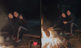 Nhà người ta check in resort sang chảnh, Tăng Thanh Hà và chồng tỷ phú lại lên núi đốt lửa cắm trại 