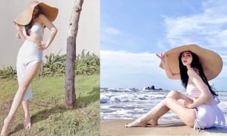 Thu Thủy khoe dáng nõn nà ở tuổi U40, bất ngờ nhắc lại quá khứ xách vali rời nhà chồng