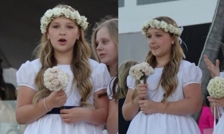 Con gái út 11 tuổi nhà Beckham làm phù dâu cho anh trai, thế nhưng nhan sắc mới là thứ gây tranh cãi