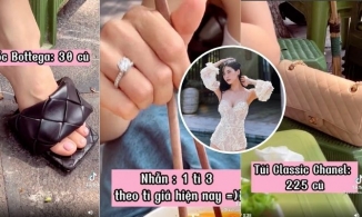 Ca nương Kiều Anh diện đồ 1,6 tỷ đi ăn bún riêu vỉa hè