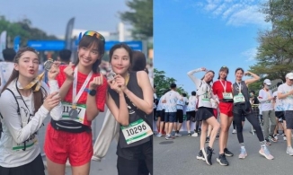 Diễm My, Nhã Phương, Ái Phương mặt mộc ra đường, vợ Trường Giang chiếm spotlight với đôi chân đẹp 