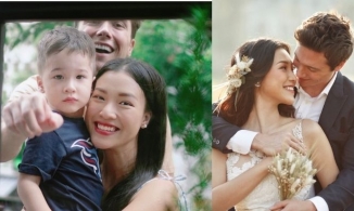 Chồng cũ khoe ảnh hạnh phúc bên con trai và MC Hoàng Oanh như chưa hề có cuộc chia ly