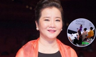 'Cô Xuân Trang' bị netizen đòi 'trừ full điểm thanh lịch' khi có hành động kém đẹp dưới gầm bàn