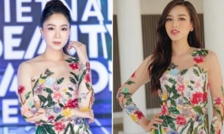 Hồng Diễm 'ăn đứt' Đỗ Thị Hà khi diện thiết kế xuyên thấu nhờ cao tay trong việc xử lý chi tiết này