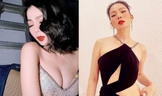 Nhiều lần bị chê 'lép', Lệ Quyên 'show' trực diện vòng 1 trước ống kính