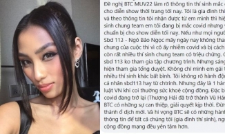 Hậu bị đồn rời Miss Universe Vietnam 2022, Ngọc Mint vướng nghi vấn đi show bất chấp nhiễm Covid-19