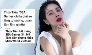 Dân tình khui lại phát ngôn của Thủy Tiên về SEA Games: Chỉ là 'hội làng tự sướng với nhau cho vui'