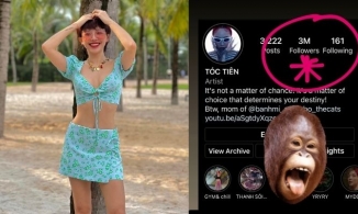 Tóc Tiên vừa xả ảnh 'nóng', Instagram lên 3 triệu lượt theo dõi