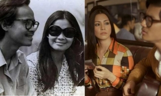 Tạo hình Bùi Lan Hương trong vai danh ca Khánh Ly, có chênh lệch khi đứng cạnh Lan Thy, Hoàng Hà?