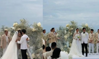 Không phải váy cưới Son Ye Jin, đây mới là chiếc váy Ngô Thanh Vân diện trong hôn lễ với Huy Trần