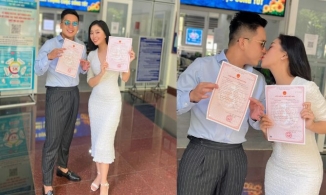 MC Liêu Hà Trinh đăng kí kết hôn với chồng Việt kiều sau 2 năm yêu xa