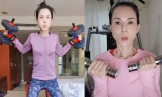 'Tiểu Long Nữ' U60 Lý Nhược Đồng 'mỏng như giấy' vì tập gym 