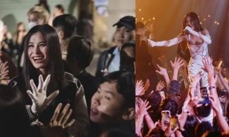 Đông Nhi lần đầu diễn live tại Hà Nội sau ồn ào với fan: 'Hôm nay lại đông vui thế này?'