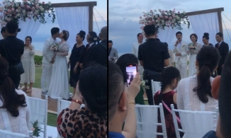 HOT: Khương Ngọc làm đám cưới sau nhiều năm có con, cô dâu lần đầu lộ diện