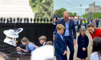 Công chúa Charlotte lộ diện tại sự kiện, hành động cử chỉ như Nữ hoàng Anh