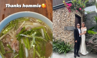 Hoàng Touliver nấu phở bò Hà Nội tẩm bổ cho Tóc Tiên