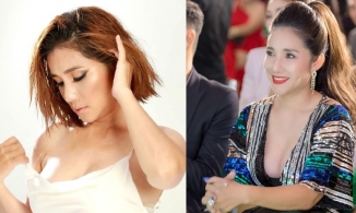 MC Cát Tường cởi dây áo, nhìn vòng 1 tự hỏi: 'Giá của tôi là bao nhiêu?'