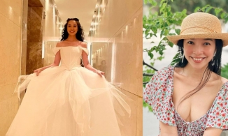 Hiền Thục xuất hiện lộng lẫy như cô dâu, fan đồn đoán sắp lên xe hoa ở tuổi 41