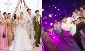 Noo Phước Thịnh vô tư đăng ảnh chồng Minh Hằng: Chiều cao chú rể gây bão