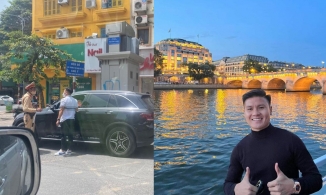 Quang Hải bị CSGT 'hỏi thăm' vì va chạm ô tô trước ngày sang Pháp