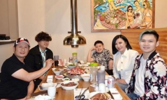 Bằng Kiều về Mỹ thăm 3 con, giữ khoảng cách với vợ cũ