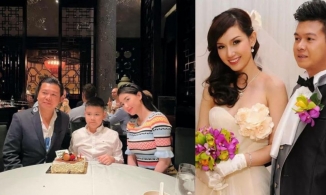 MC Quỳnh Chi bay sang Mỹ tái ngộ chồng cũ trong tiệc sinh nhật của con trai